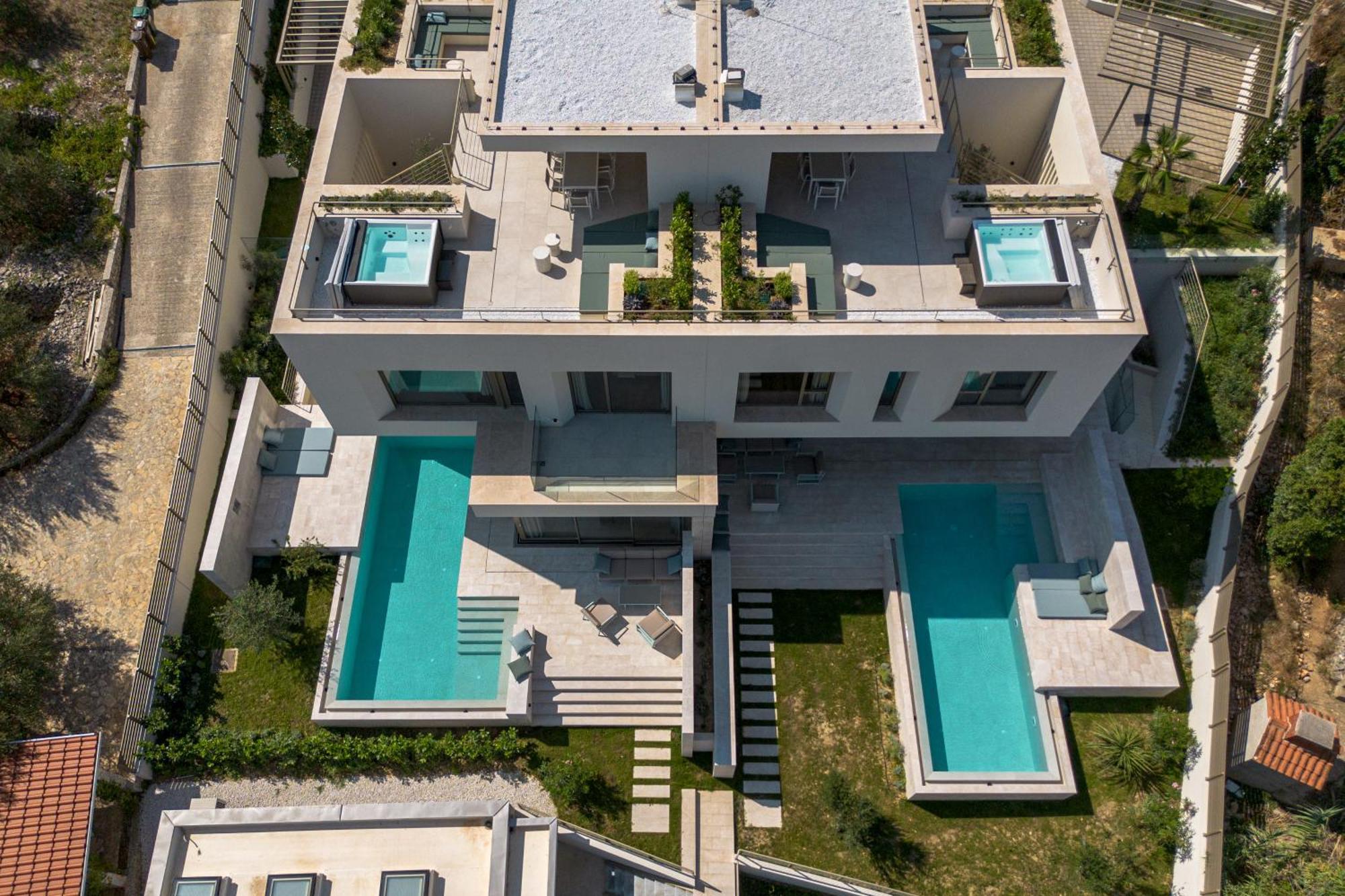Acadia Beach Villas & Apartments Slatine Dış mekan fotoğraf