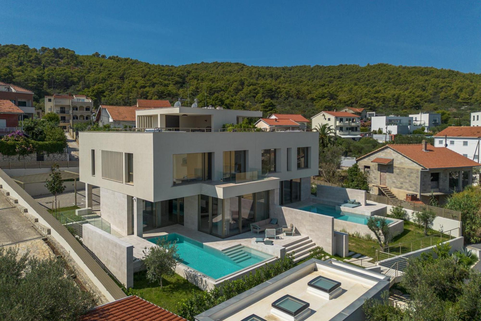 Acadia Beach Villas & Apartments Slatine Dış mekan fotoğraf