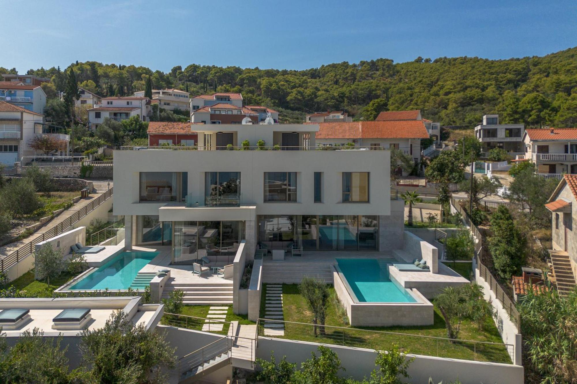 Acadia Beach Villas & Apartments Slatine Dış mekan fotoğraf