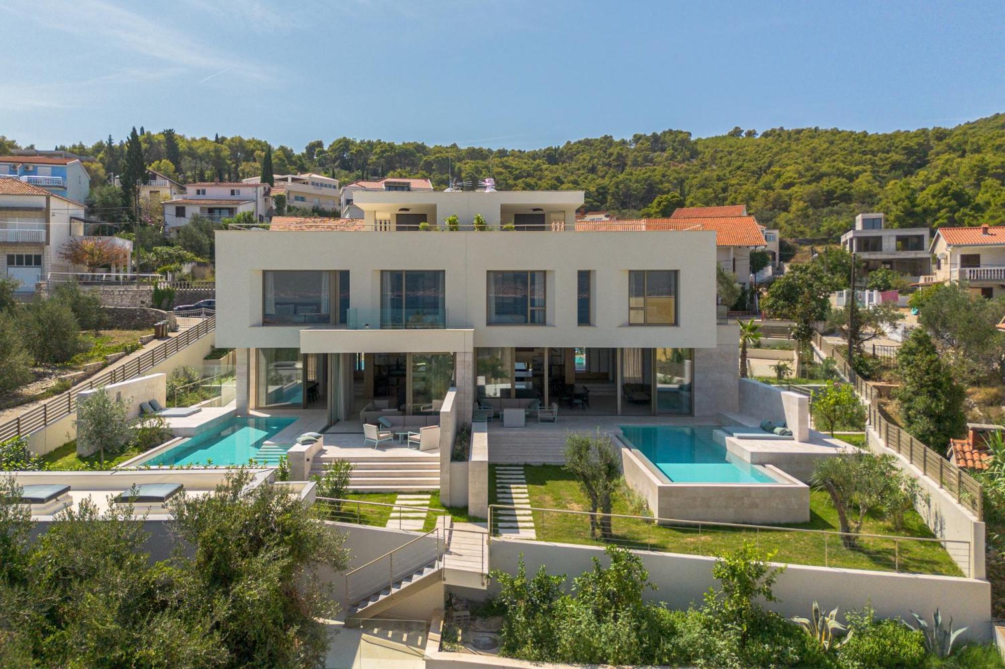 Acadia Beach Villas & Apartments Slatine Dış mekan fotoğraf